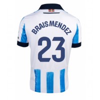 Real Sociedad Brais Mendez #23 Replika Hemmatröja 2023-24 Kortärmad